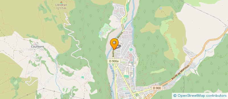 localisation de l'entreprise SYNDICATS DES COPROPRIETAIRES LE CHAZELAS à DIGNE-LES-BAINS