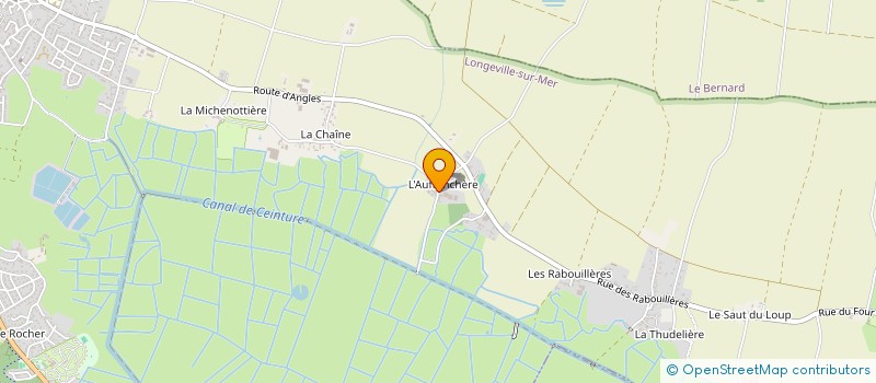 localisation de l'entreprise SYNDICATS DES COPROPRIETES RESIDENCE LES VILLAS DU PETIT ROCHER  LONGEVILLE-SUR-MER