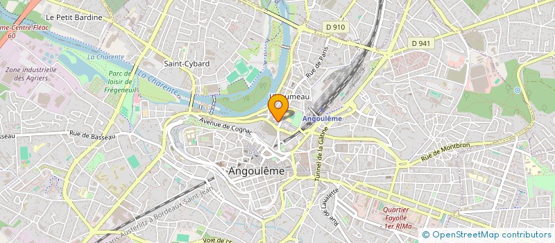 localisation de l'entreprise SYNDICATS DES MEDECINS à ANGOULEME