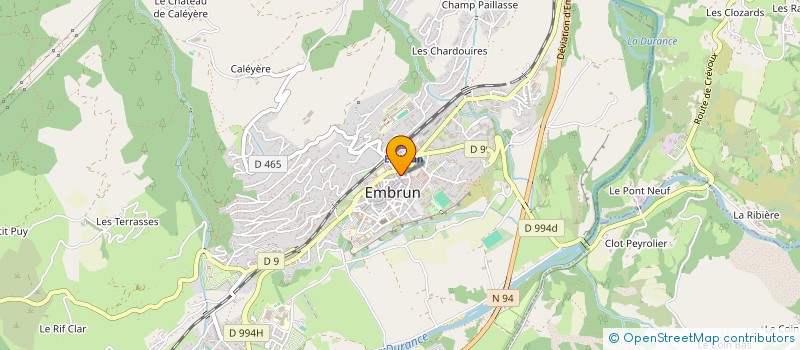 localisation de l'entreprise SYNDICL AUPILLON  EMBRUN