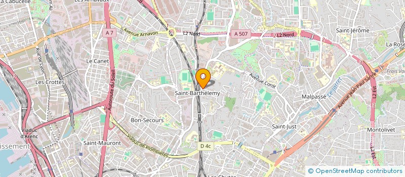 localisation de l'entreprise SYNDICO à MARSEILLE