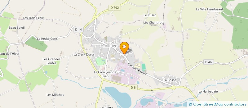 localisation de l'entreprise SYNDICOT SASEM à LE MENE