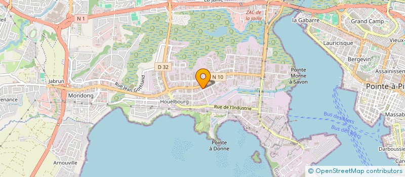 localisation de l'entreprise SYNDOM MMXXXV  BAIE-MAHAULT