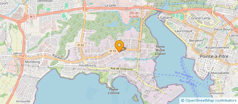 localisation de l'entreprise SYNDOM XXXV  BAIE-MAHAULT