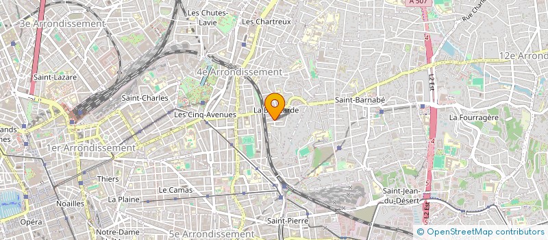 localisation de l'entreprise SYNDROME à MARSEILLE