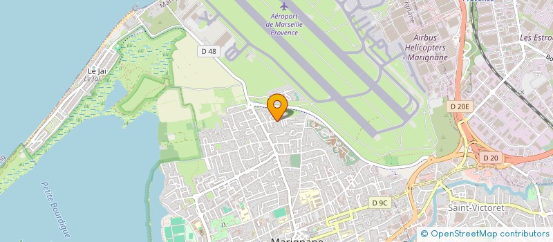 localisation de l'entreprise SYNDROME ANGELMAN FRANCE  MARIGNANE