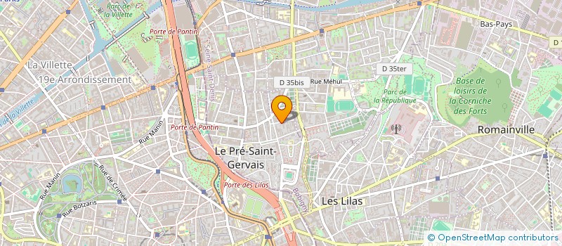 localisation de l'entreprise SYNDROME-EHLERS-DANLOS.COM (SED) à LE PRE-SAINT-GERVAIS