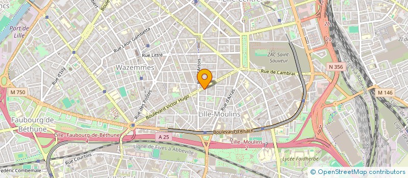 localisation de l'entreprise SYNDYC COPRO RES TOURAINE  LILLE
