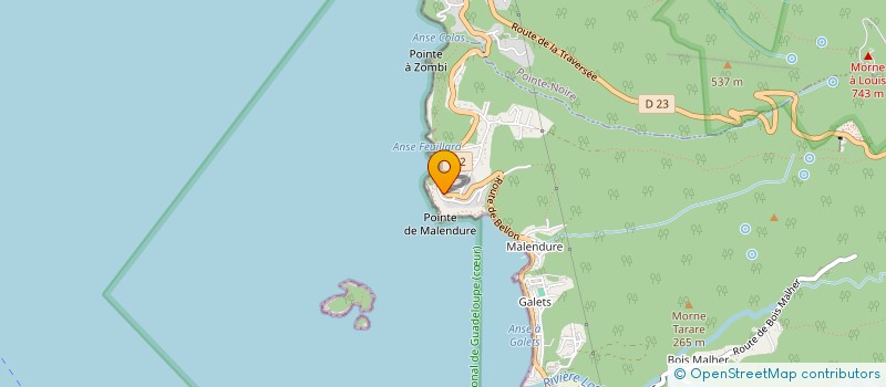 localisation de l'entreprise SYNDYCAT DES COPROPRIETAIRES ISLAND BAY à BOUILLANTE