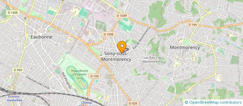 localisation de l'entreprise SYNDYCAT INTERCOMM RADIO TAXI à SOISY-SOUS-MONTMORENCY