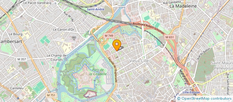 localisation de l'entreprise SYNEIDO  LILLE