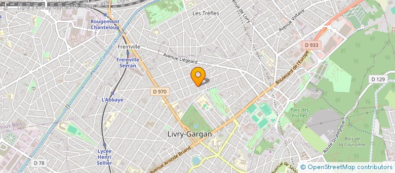 localisation de l'entreprise SYNEL S A R L  LIVRY-GARGAN