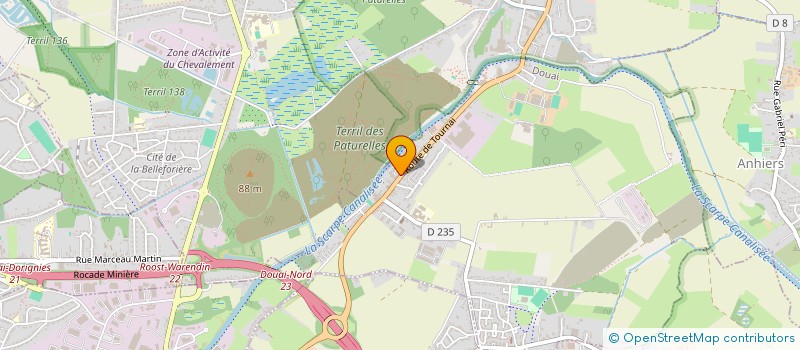 localisation de l'entreprise SYNELIA  DOUAI