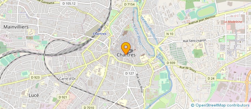 localisation de l'entreprise SYNELVA COLLECTIVITES  CHARTRES