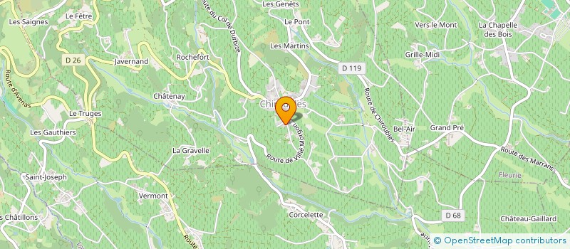 localisation de l'entreprise SYNEOBEL  BELLEVILLE-EN-BEAUJOLAIS