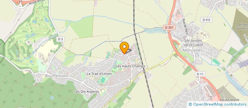 localisation de l'entreprise SYNEOS  BOUFFEMONT