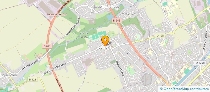 localisation de l'entreprise SYNEOTEC  CUINCY