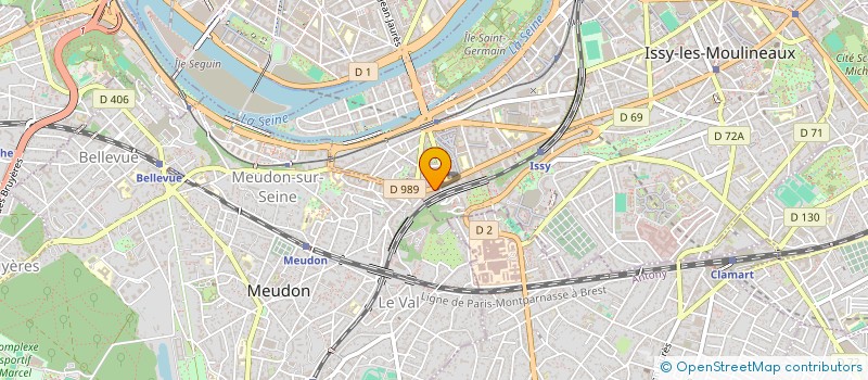 localisation de l'entreprise SYNERAIL à ISSY-LES-MOULINEAUX