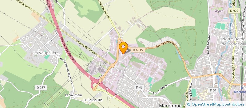 localisation de l'entreprise SYNERCOM  CHAMP-HAUT