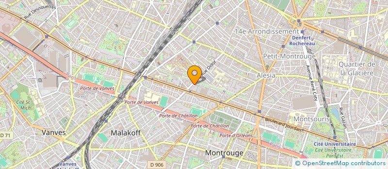 localisation de l'entreprise SYNERG MEDI ESTHET LABO VALES DE JAEGER à PARIS