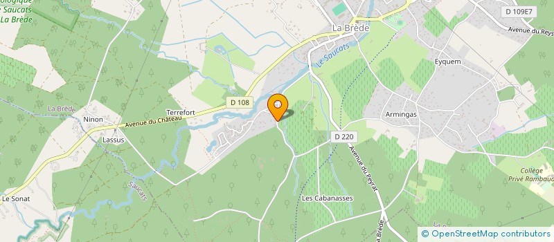 localisation de l'entreprise SYNERG PROJECTS  LA BREDE