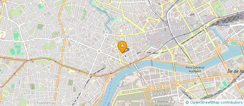 localisation de l'entreprise SYNERGA  NANTES