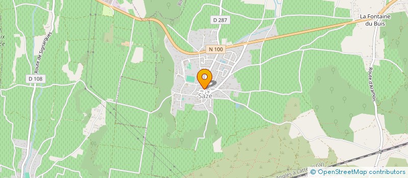 localisation de l'entreprise SYNERGAIA  ROCHEFORT-DU-GARD