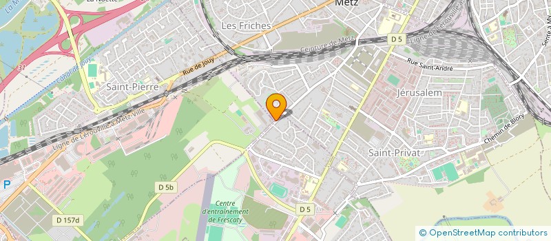 localisation de l'entreprise SYNERGELEC  MONTIGNY-LES-METZ