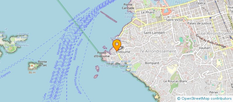 localisation de l'entreprise SYNERGENS à MARSEILLE