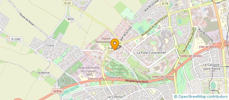 localisation de l'entreprise SYNERGIA LA TECHNOPOLE CAEN NORMANDIE à CAEN