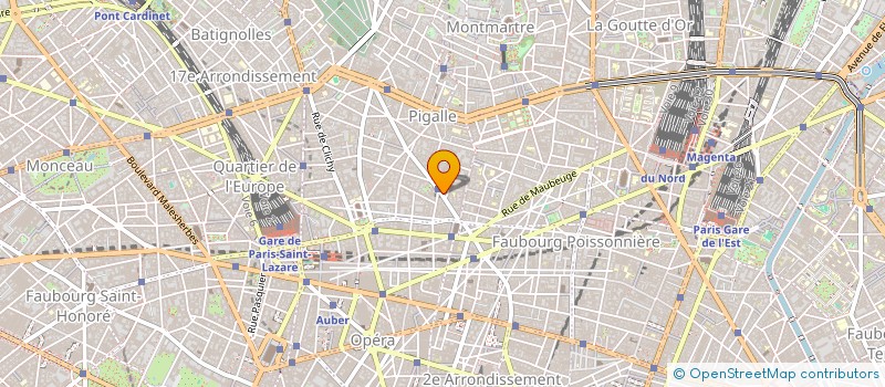 localisation de l'entreprise SYNERGIE à PARIS