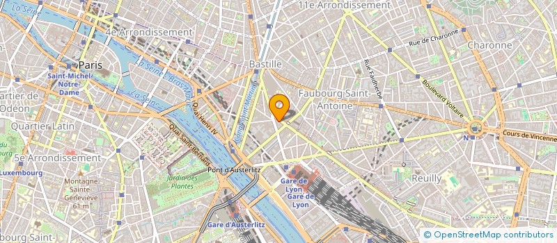 localisation de l'entreprise SYNERGIE +  PARIS