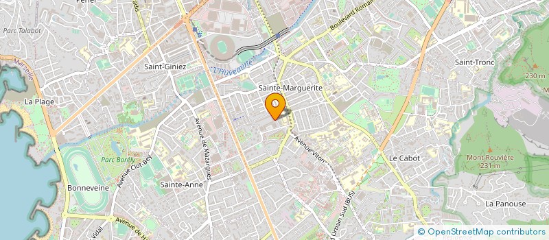 localisation de l'entreprise SYNERGIE à MARSEILLE