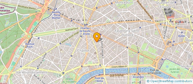 localisation de l'entreprise SYNERGIE à PARIS
