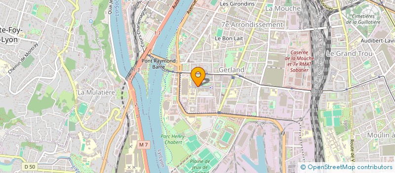 localisation de l'entreprise SYNERGIE 92  LYON