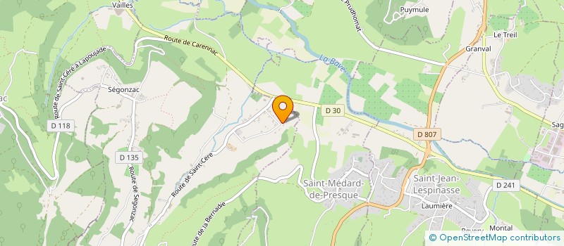 localisation de l'entreprise SYNERGIE  AUTOIRE