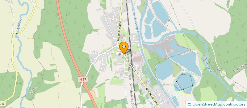 localisation de l'entreprise SYNERGIE AGENCEMENT  CHAVELOT