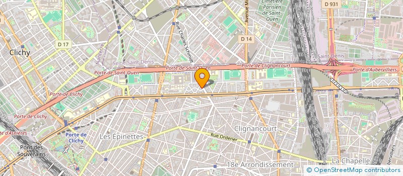 localisation de l'entreprise SYNERGIE B  PARIS