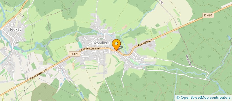 localisation de l'entreprise SYNERGIE BATIMENT  GOLBEY