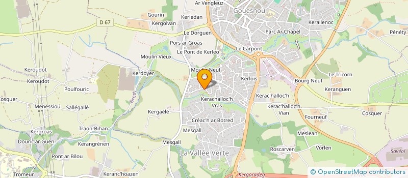 localisation de l'entreprise SYNERGIE COMMUNICATION  GOUESNOU