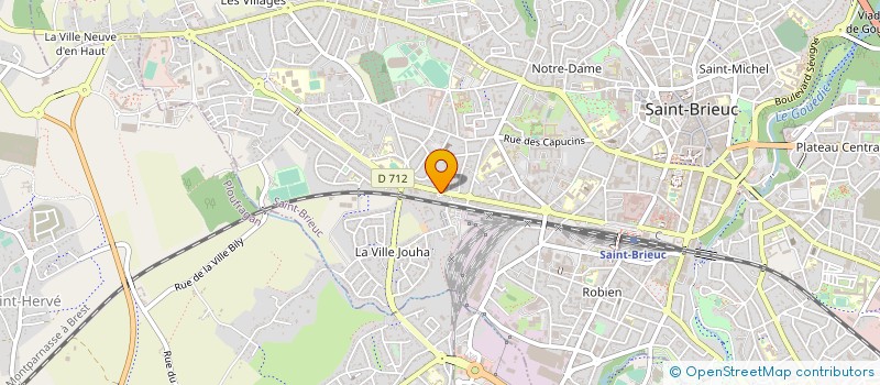 localisation de l'entreprise SYNERGIE CONCEPT à SAINT-BRIEUC