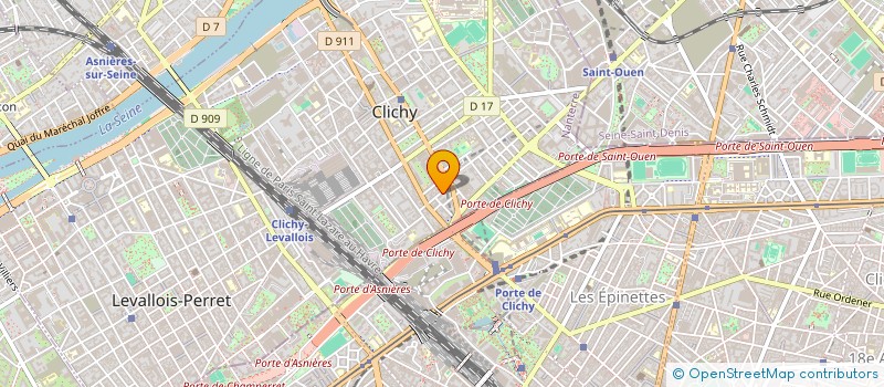 localisation de l'entreprise SYNERGIE CONGOLAISE POUR LA COOPERATION DECENTRALISEE ET LE DEVELOPPEMENT LOCAL à CLICHY