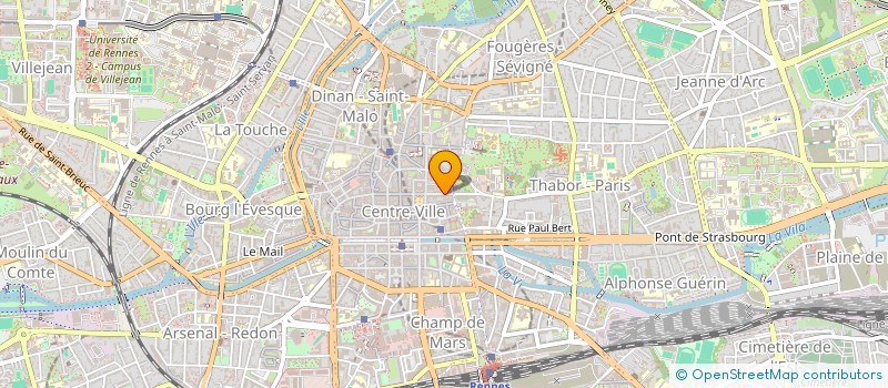 localisation de l'entreprise SYNERGIE CONSEIL à RENNES