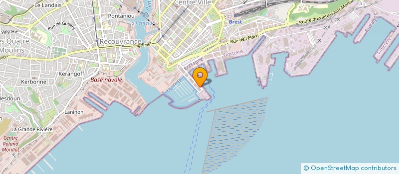 localisation de l'entreprise SYNERGIE CONSEILS à BREST