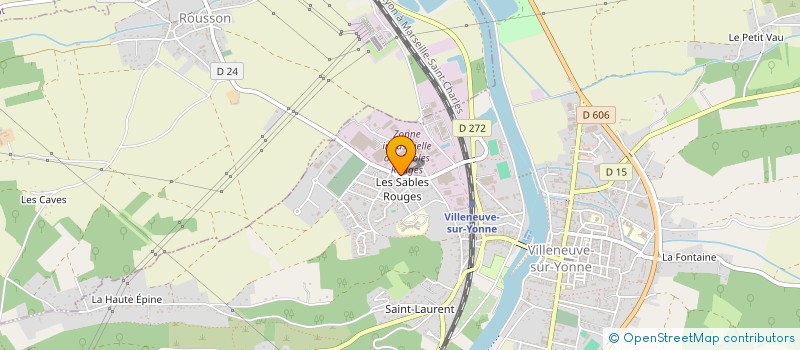localisation de l'entreprise SYNERGIE & CONVERGENCE à VILLENEUVE-SUR-YONNE