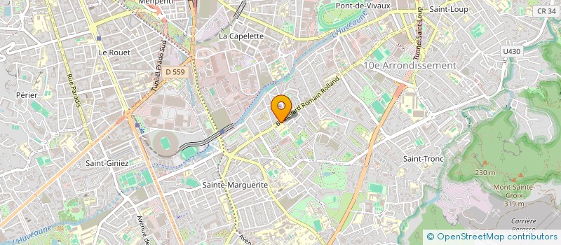 localisation de l'entreprise SYNERGIE DELTA à MARSEILLE