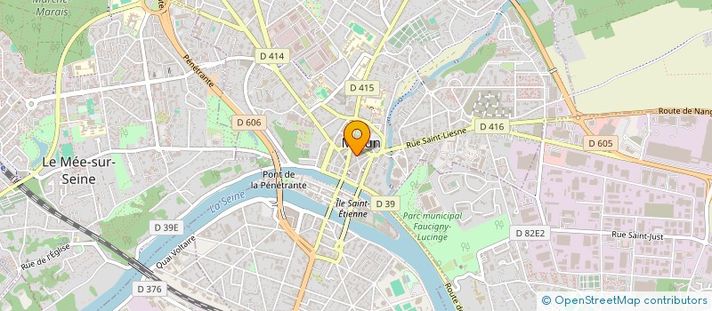 localisation de l'entreprise SYNERGIE ET COMMUNICATIONS à MELUN