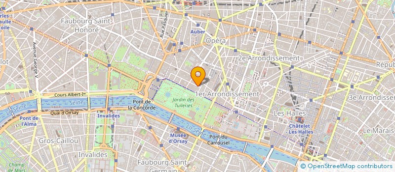 localisation de l'entreprise SYNERGIE ET PARTICIPATION à PARIS