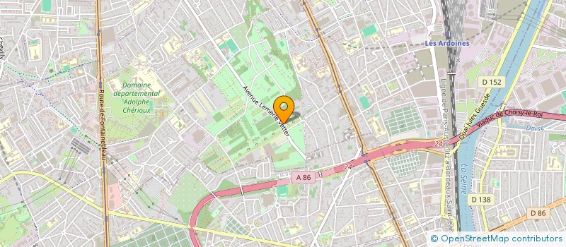 localisation de l'entreprise SYNERGIE ETUDES ET REALISATIONS BATIMENT à VITRY-SUR-SEINE