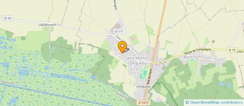 localisation de l'entreprise SYNERGIE ETUDES EXPERTISES DIAGNOSTIQUES  SAINT-MARTIN-LONGUEAU